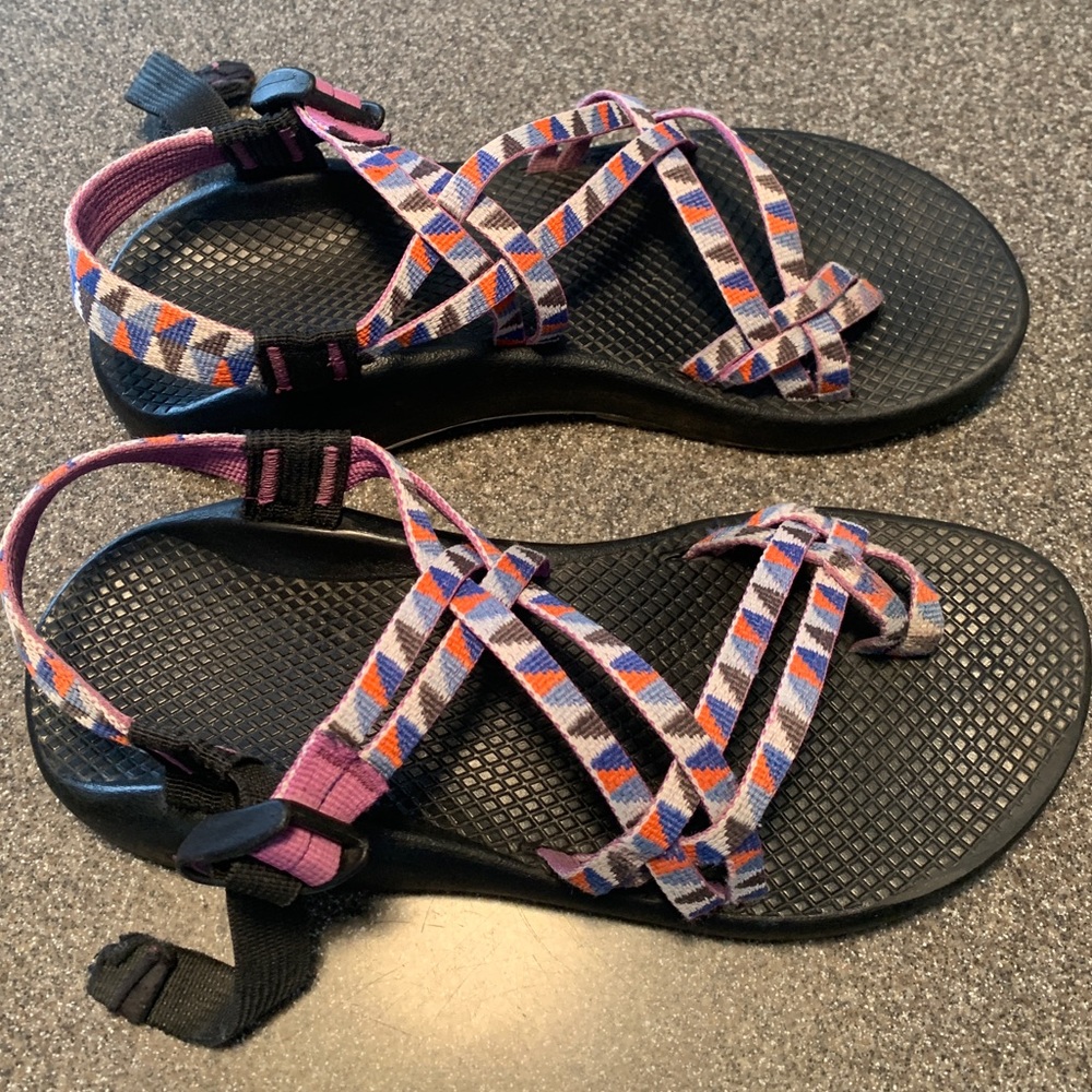 Chaco Double Strap Sandals Toe Loop Size 9. - image 1